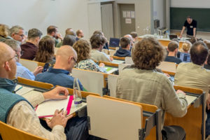 The crowd pays close attention during a presentation at SmartForest 2026