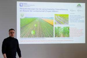 Prof. Dr.-Ing. Andreas Ligocki of Ostfalia University of Applied Sciences presents on the project KIBrain during SmartForest 2026