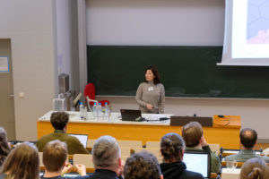 Dr. Kaori Otsu, as seen from the audience during SmartForest 2026