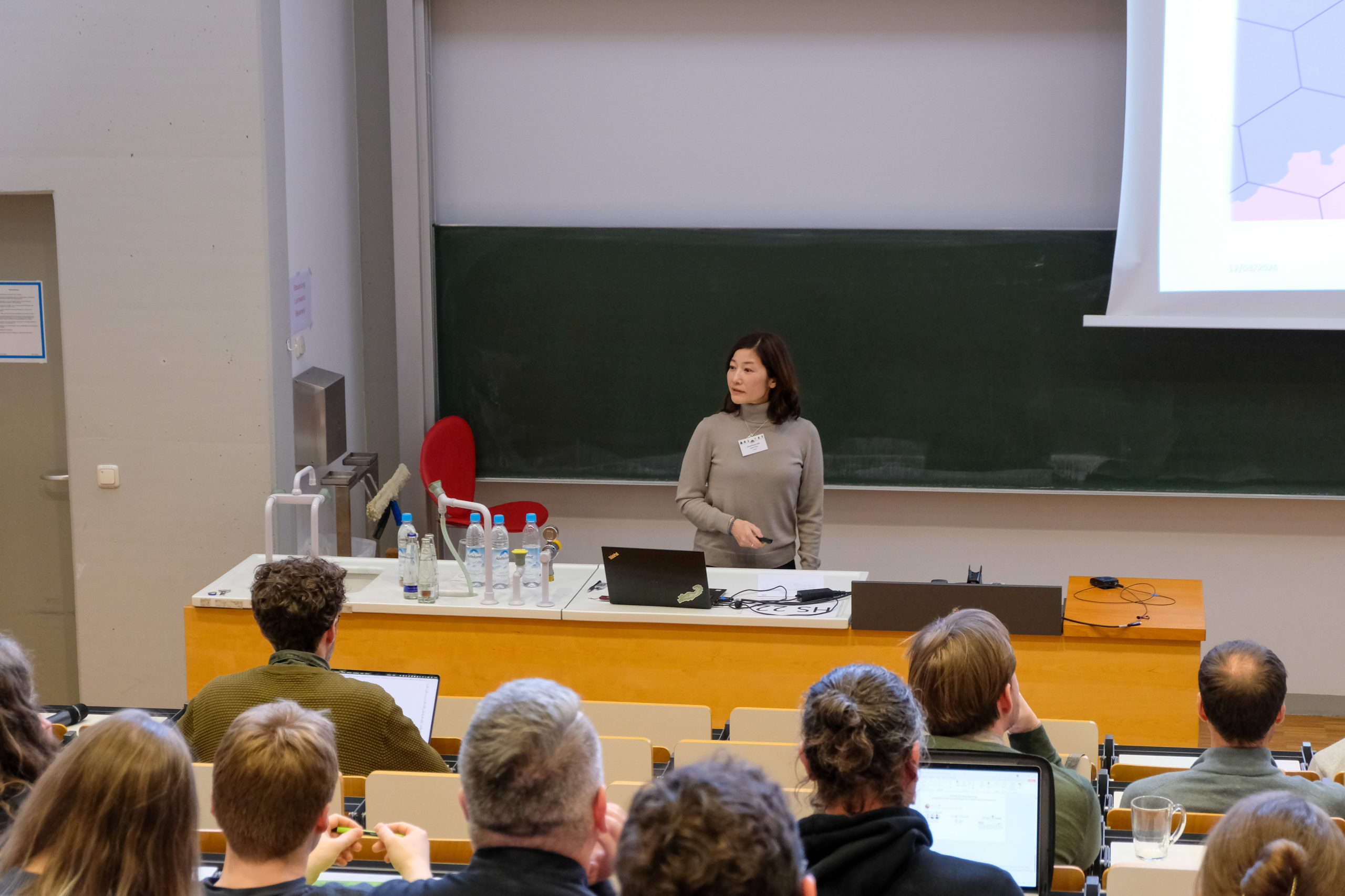 Dr. Kaori Otsu, as seen from the audience during SmartForest 2026