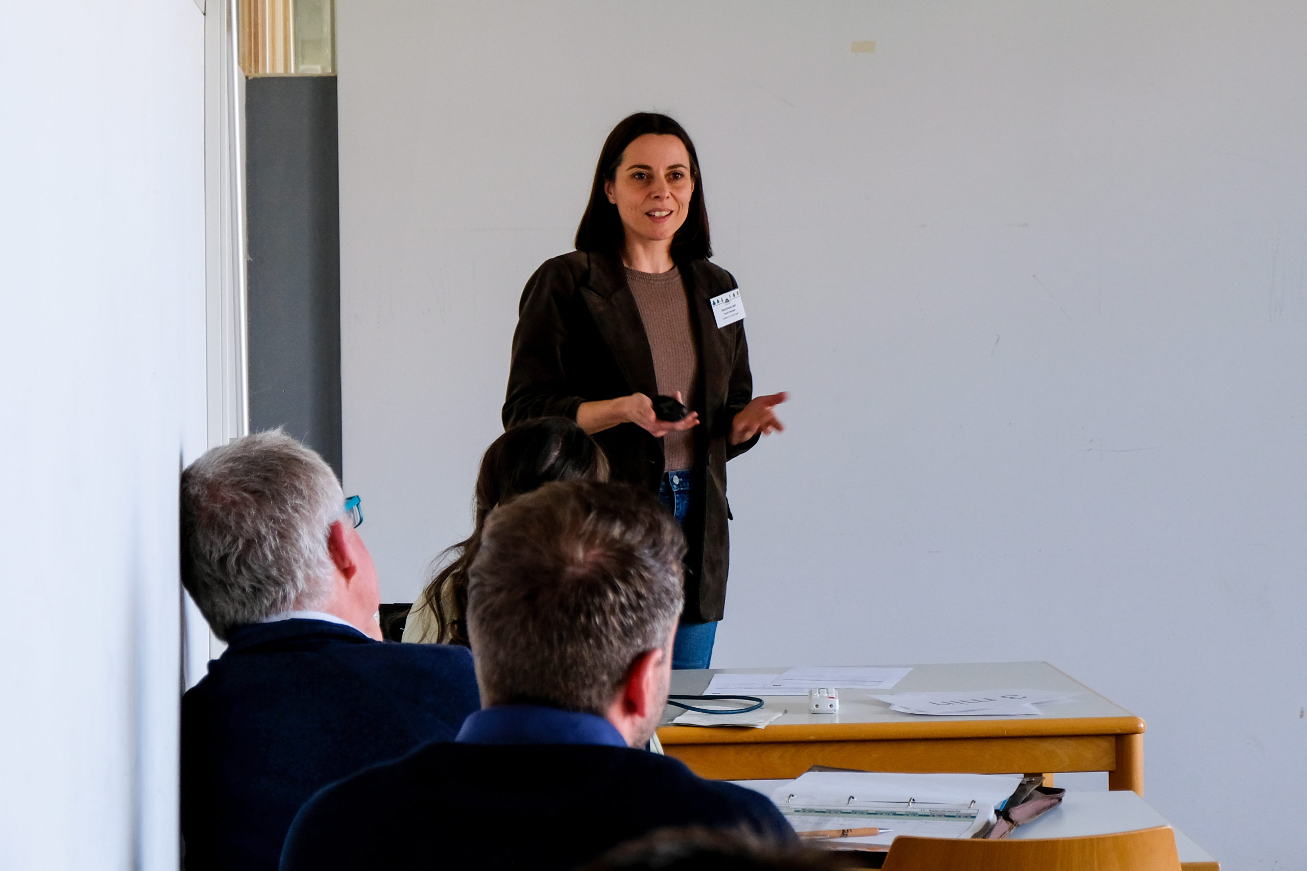 Tanja Kempen of HAWK presents “TrailScan: QGIS-Plugin zur Kartierung von Rückegassen in Laserscanning Daten” during a SmartForest 2026 In-Depth Session