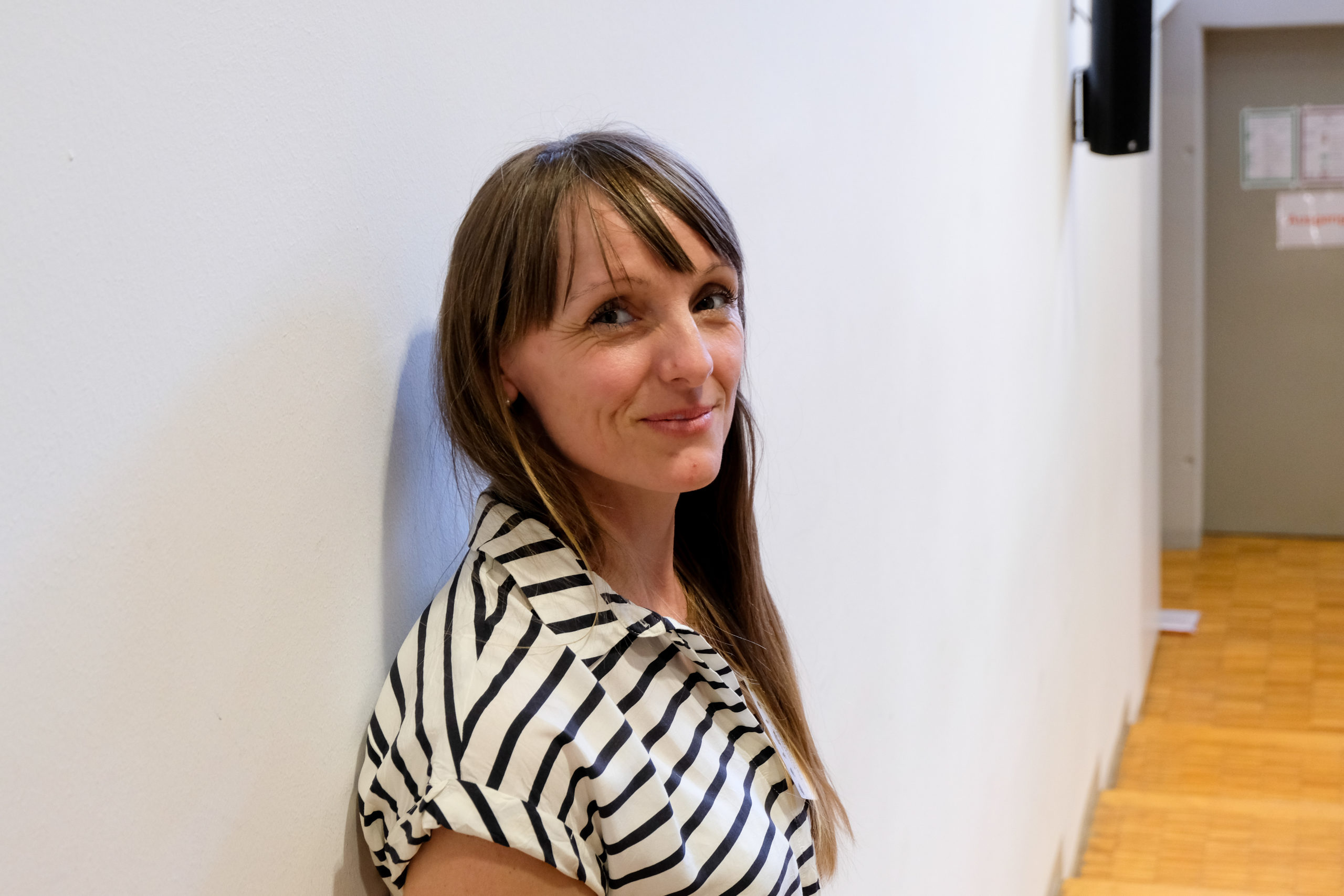 SmartForest 2026 organiser Franziska Hochenegger, of wetransform, smiles at the camera during the conference.