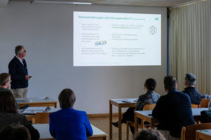 Dr. Christoph Hartebrodt of the FVA Baden-Württemberg presents challenges and solutions during an in-depth session at SmartForest 2026
