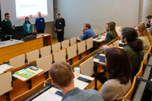 A panel of experts answers questions from the crowd at SmartForest 2026